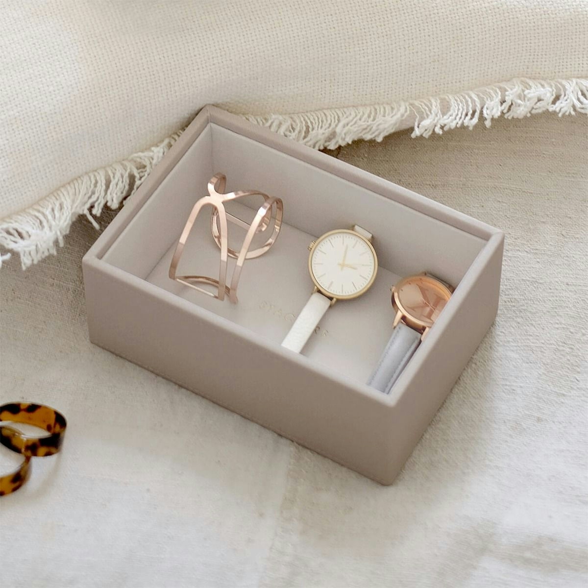 Taupe Mini Watch & Accessory Layer